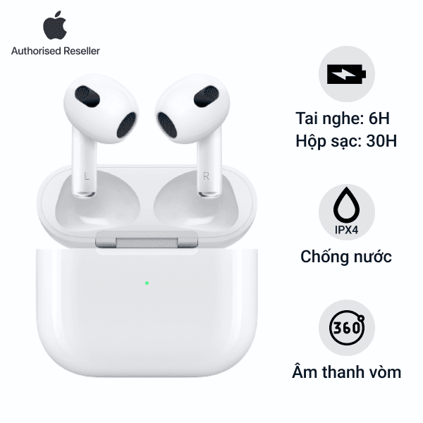 Tai nghe Apple AirPods 3 2021 MagSafe Chính Hãng