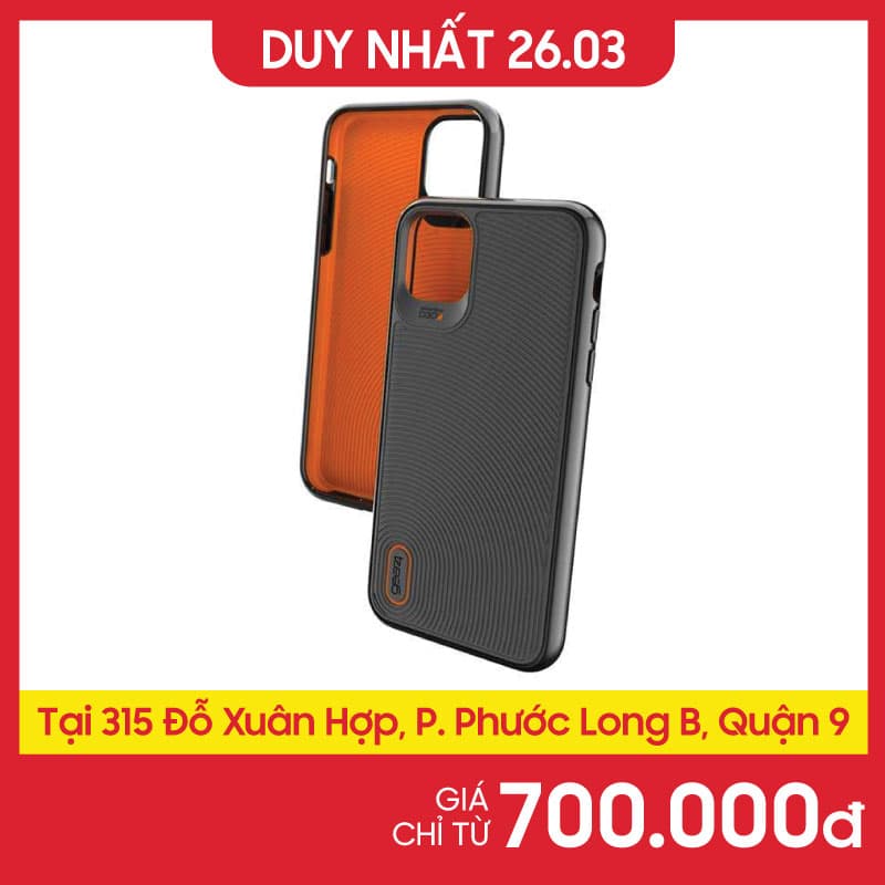 Ốp lưng iPhone 12 Pro Max chống sốc GEAR4 D3O Batt - ảnh 1