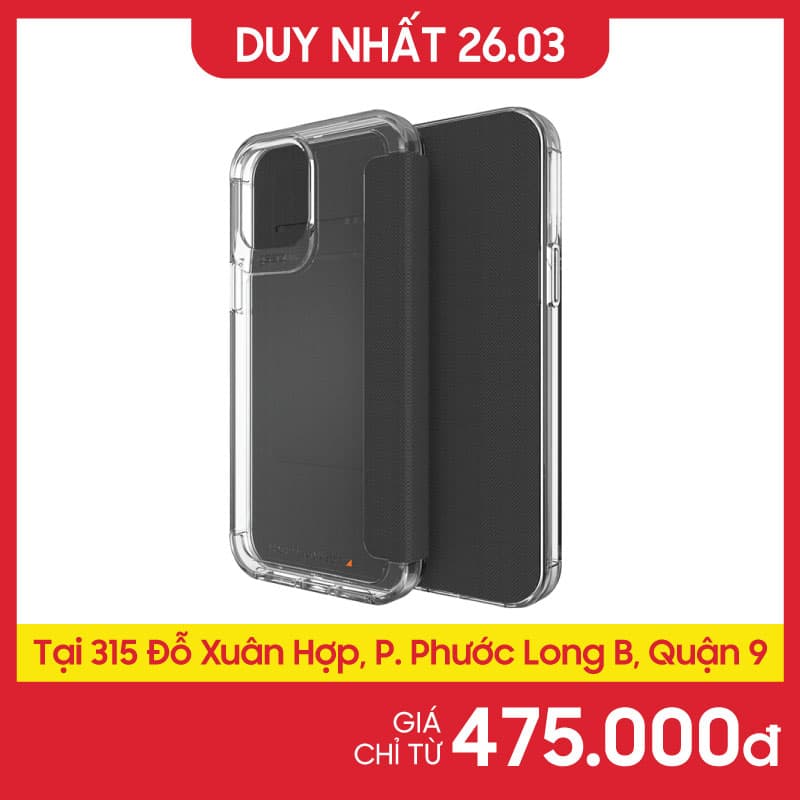 Ốp lưng iPhone 12 Pro Max chống sốc GEAR4 D3O Wemb - ảnh 1