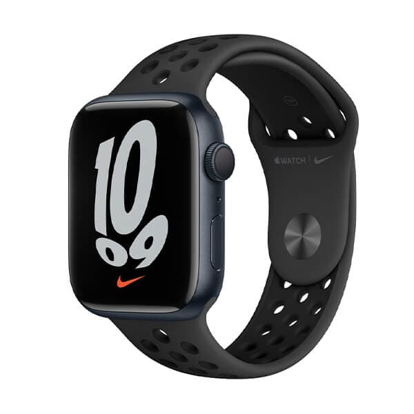 Apple Watch Nike Series 7 45mm (4G) Viền nhôm - Dây cao su - ảnh 1
