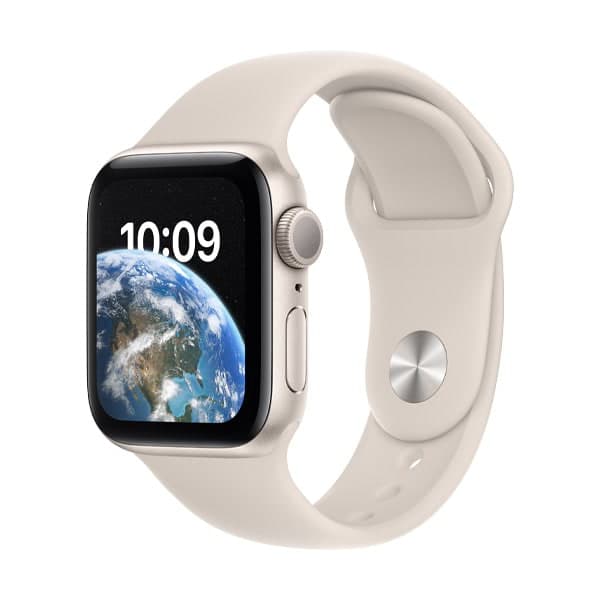 Apple Watch SE 2 (2022) 44mm (GPS) Viền nhôm - Dây cao su - ảnh 1