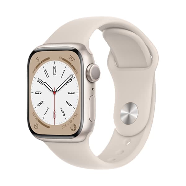 Apple Watch Series 8 41mm (LTE) Viền nhôm - Dây cao su - ảnh 1