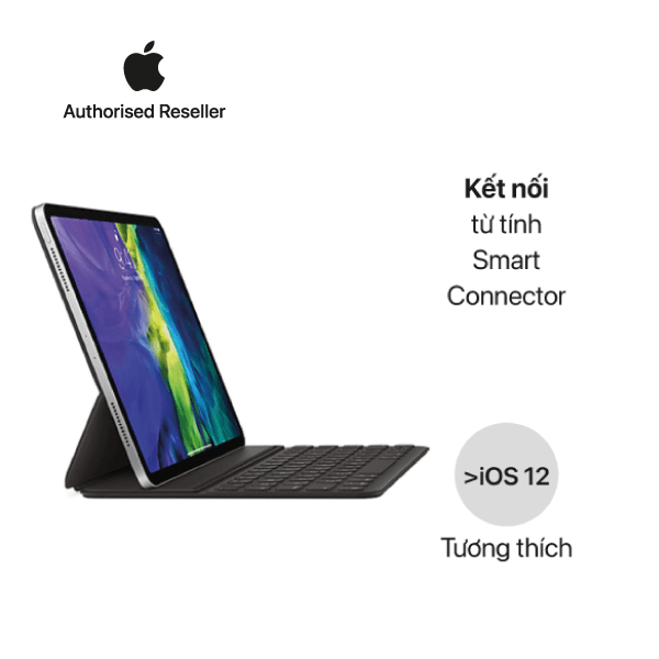 Bàn phím Smart Keyboard Folio iPad Pro 12.9inch-Màu xám