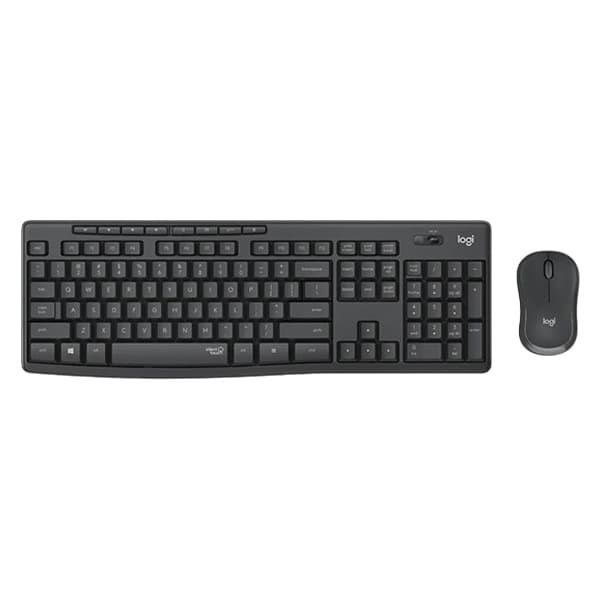 Bộ bàn phím chuột không dây Logitech MK295 - Silent-Màu đen - ảnh 1
