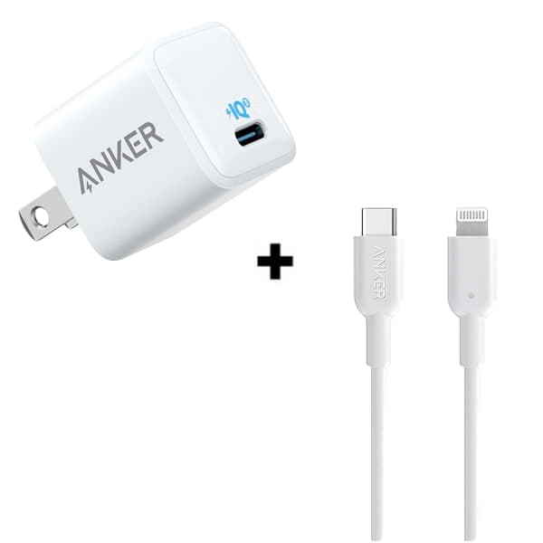 Bộ Combo cáp sạc Anker 20W Type C to Lightning A8632
