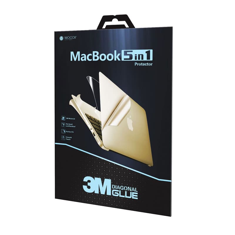 Bộ dán Full màn hình MOCOLL 5in 1 Macbook Air 13in