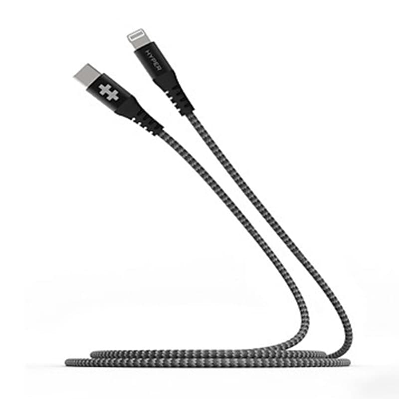 Cáp sạc C to Lightning 20W HyperDrive Tough 1m MFi - ảnh 1