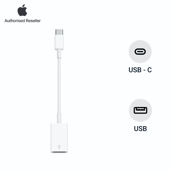 Cáp chuyển đổi Apple USB-C to USB MJ1M2 Chính Hãng
