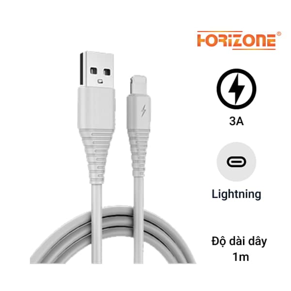 Cáp sạc Horizone USB-C to Lightning - ảnh 1