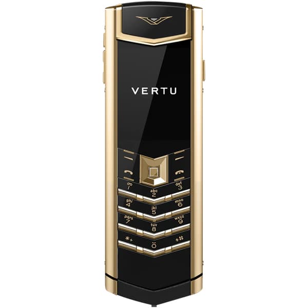 Vertu Signature V Pure Black Full Gold