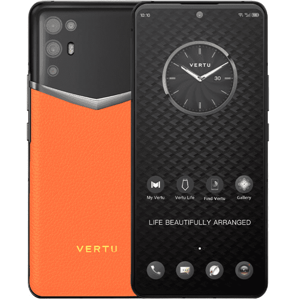 iVertu 5G Calf Leather Dawning Orange