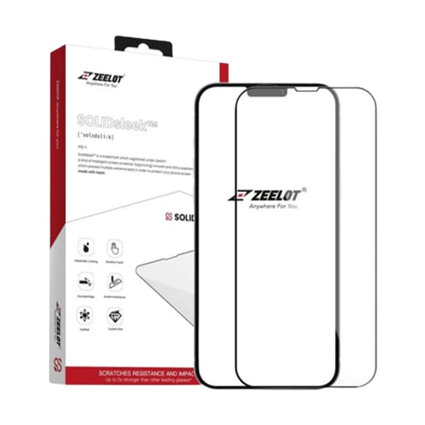 KCL IPHONE 14 PRO MAX - ZEELOT - TRONG VIỀN ĐEN - ảnh 2