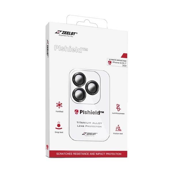 Miếng dán cường lực Camera iPhone 13/13 Mini Zeelot Pishield-Titan - ảnh 2
