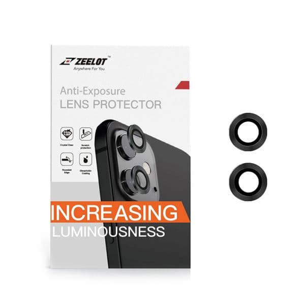 Miếng dán cường lực camera ZEELOT iPhone 12/12 Min