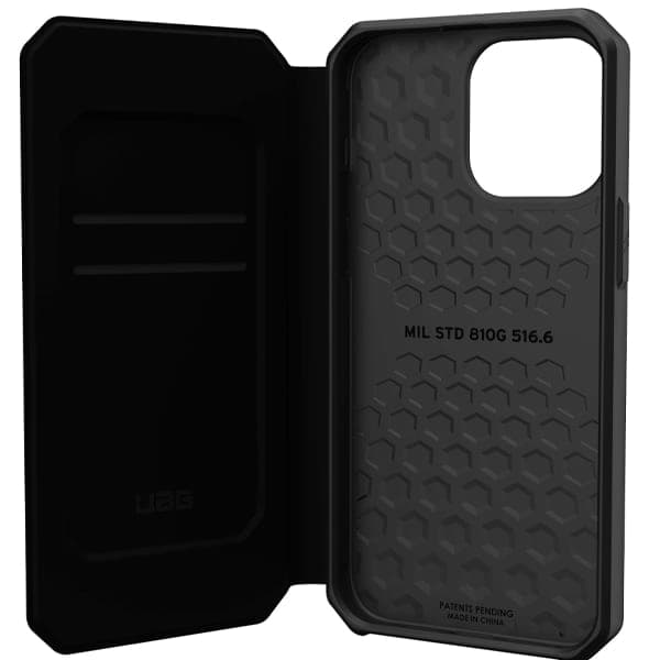 Ốp lưng iPhone 14 Pro Max UAG Metropolis-Kevlar đen - ảnh 5