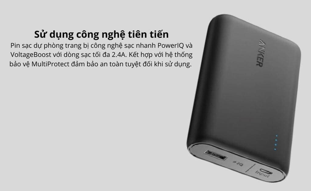 Pin sạc dự phòng Anker PowerCore 10400mAh - A1214 - ảnh 5