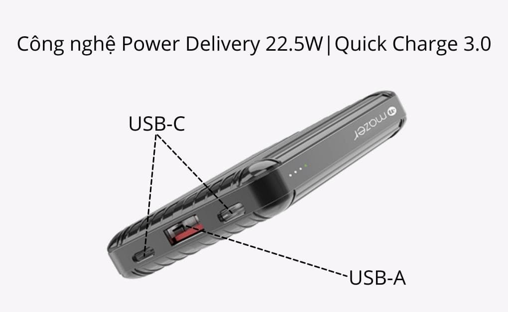 Pin sạc dự phòng Mazer Infinite.Boost SuperMINI Pocket 8.0 V2 8000mAh - ảnh 7