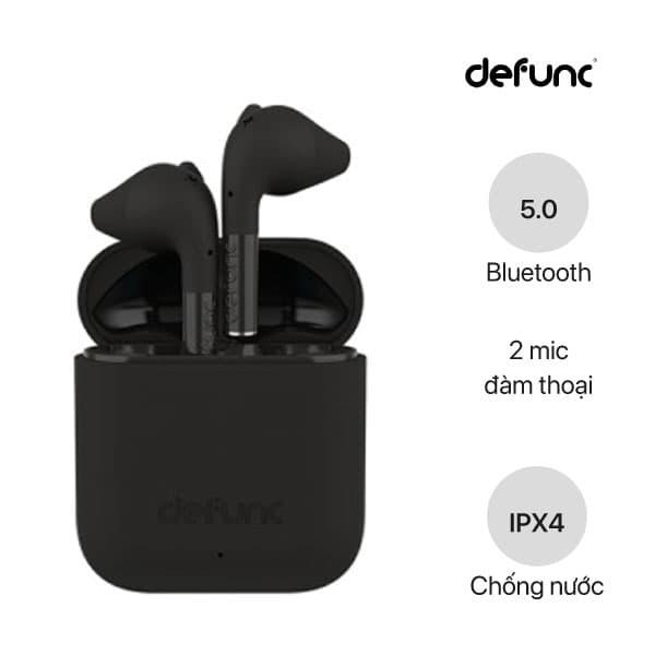 Tai nghe Bluetooth Defunc True Go Slim - ảnh 1