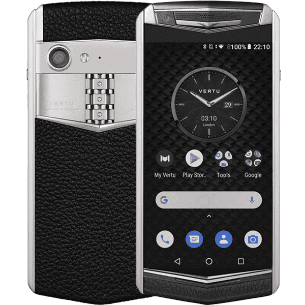 Vertu Aster P Baroque Calf Jade Black