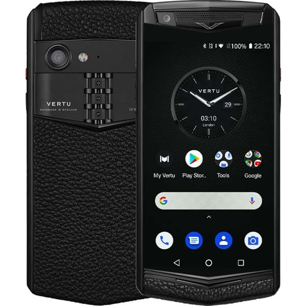 Vertu Aster P Gothic Calf Black