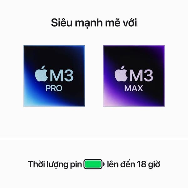 MacBook Pro M3 Pro 14 inch 2023 | 18GB/1TB Chính Hãng - ảnh 4