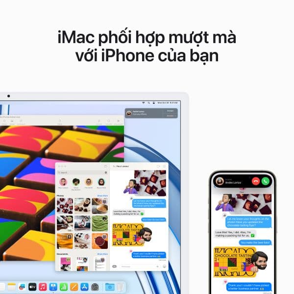 iMac 24-inch 2023 M3 256GB (GPU 8 Lõi) Chính Hãng - ảnh 7