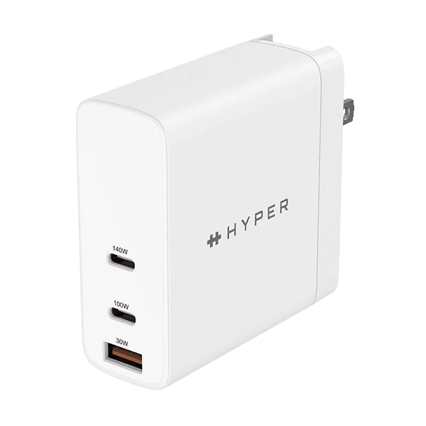 Bộ sạc cáp 140W HyperJuice GaN PD 3.1/PPS with 2m USB-C Cable + Adapter HJG140US - ảnh 1