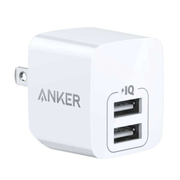 Củ sạc Anker PowerPort Mini 2 cổng 12W A2620 cũ - ảnh 1