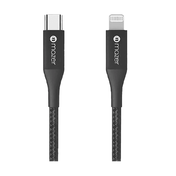 Cáp sạc Mazer Duraflex USB-C to lightning MFi 1.2m cũ - ảnh 1