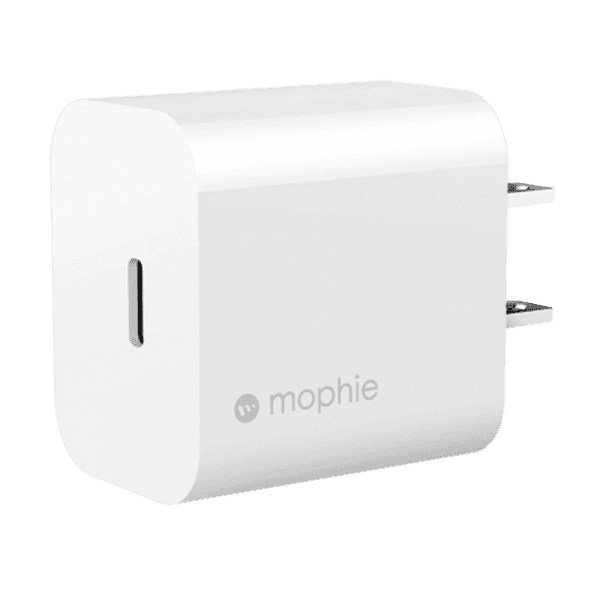Củ sạc Mophie PD 18W USB-C cũ màu trắng - ảnh 1