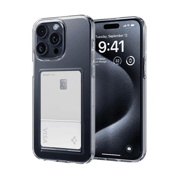 Ốp lưng iPhone 15 Pro Max Spigen Crystal Slot
