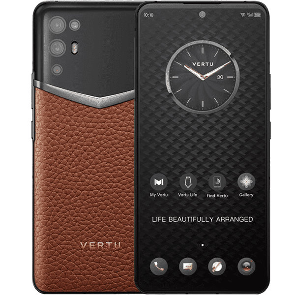 iVertu 5G Calf Leather Caramel Brown