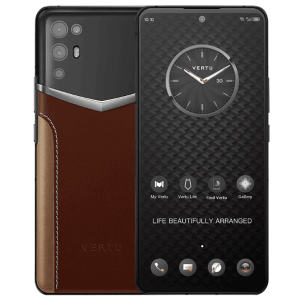 iVERTU 5G Stitching (Red & Brown) Calf