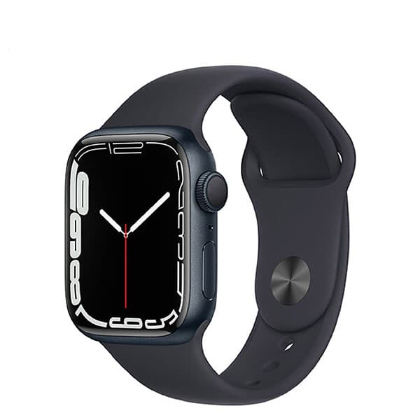 Apple Watch Series 7 45mm (4G) Viền nhôm - Dây cao su (Fullbox, Likenew)