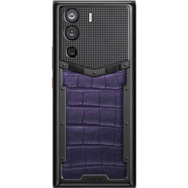 METAVERTU CURVE Grape Purple Alligator Leather Clous De Paris Basic - ảnh 1