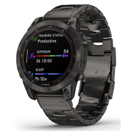 Đồng hồ thông minh Garmin Fenix 7X Sapphire Solar - ảnh 1