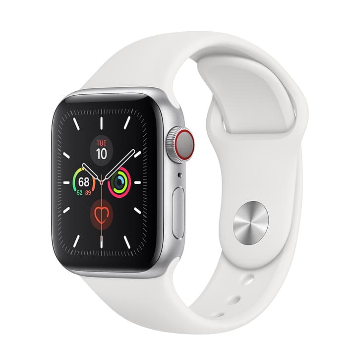 Apple Watch Series 5 40mm (GPS) Viền nhôm - Dây cao su (Likenew) - ảnh 1