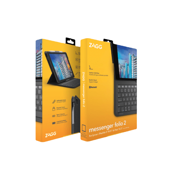 Ốp lưng kèm bàn phím ZAGG Messenger Folio 2 iPad 10.2/10.5-inch - ảnh 7