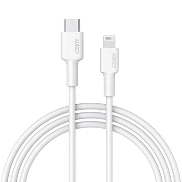 Cáp sạc Aukey C-Lightning MFi CB-CL3 0.9m