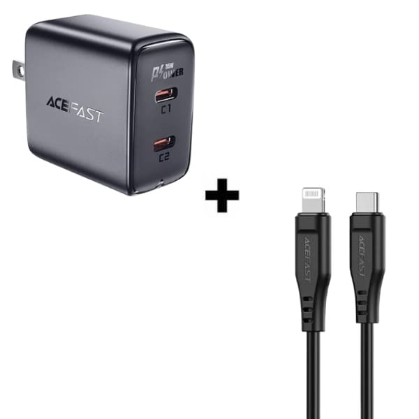 Bộ Combo cáp sạc ACEFAST 35W Lightning
