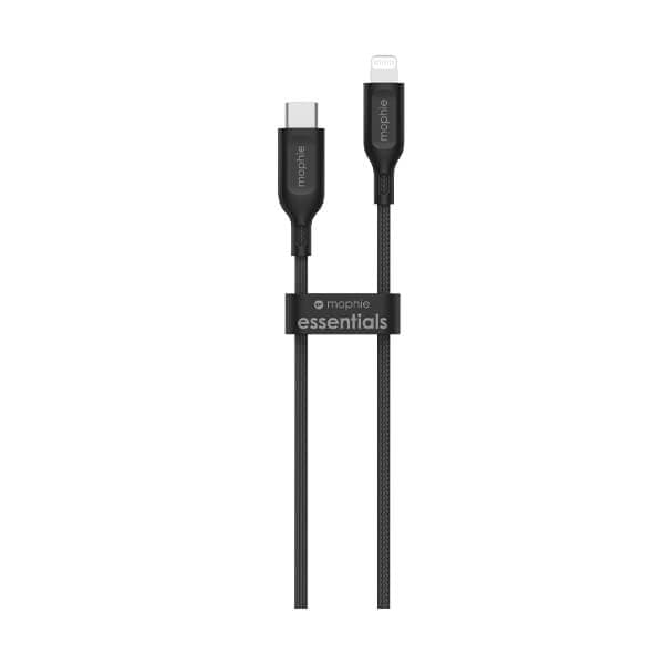 Cáp sạc USB-C to Lightning Mophie Essential 1m
