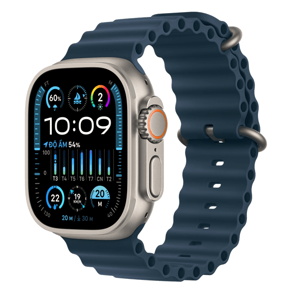Apple Watch Ultra 2 49mm (LTE) Viền Titan - Dây Ocean - ảnh 1