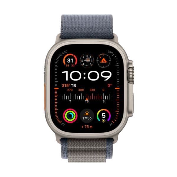 Apple Watch Ultra 2 49mm (LTE) Viền Titan - Dây Alpine Loop size M - ảnh 2