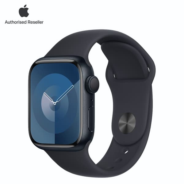 Apple Watch Series 9 41mm (GPS) Viền nhôm - Dây cao su size S/M