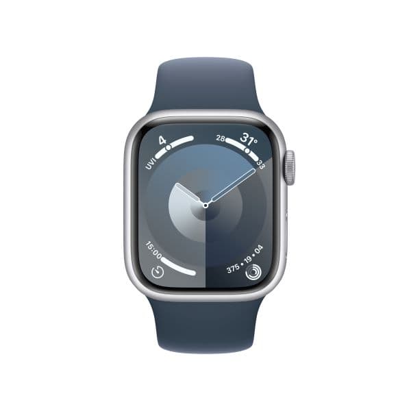Apple Watch Series 9 41mm (GPS) Viền nhôm - Dây cao su size S/M - ảnh 2