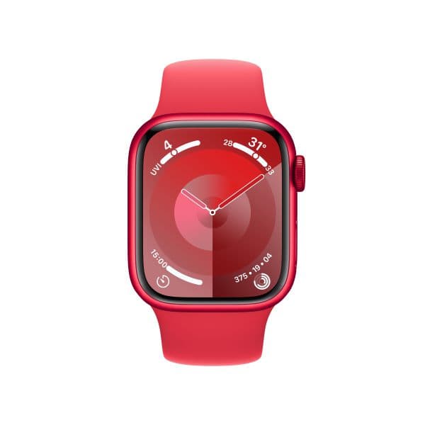 Apple Watch Series 9 45mm (LTE) Viền nhôm - Dây cao su size S/M - ảnh 2