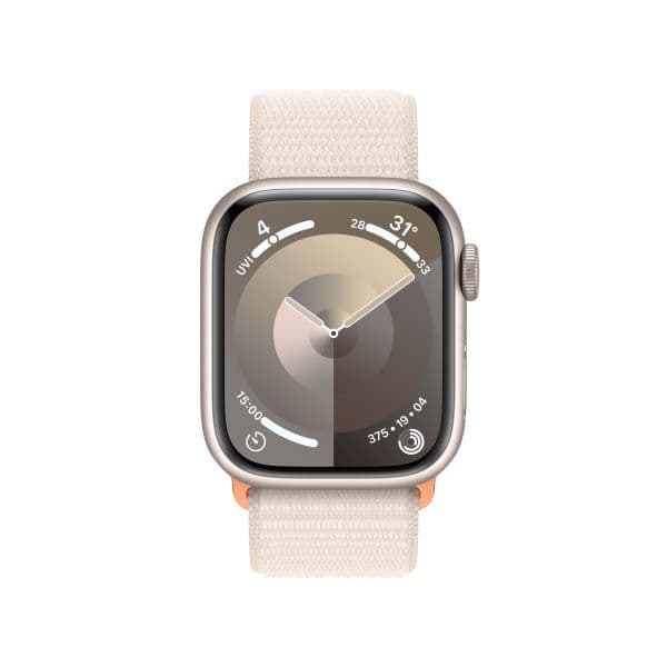 Apple Watch Series 9 45mm (GPS) Viền nhôm - Dây quấn thể thao - ảnh 2