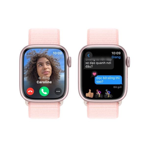 Apple Watch Series 9 45mm (LTE) Viền nhôm - Dây quấn thể thao - ảnh 4