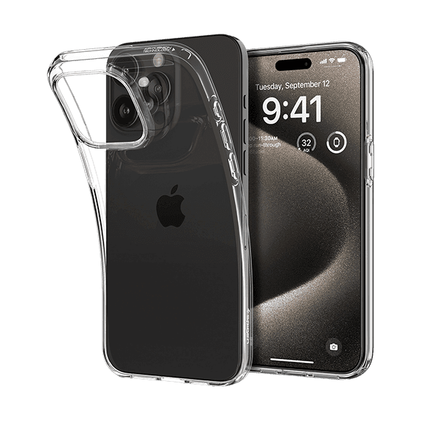 Ốp lưng iPhone 15 Pro Max Spigen Liquid Crystal