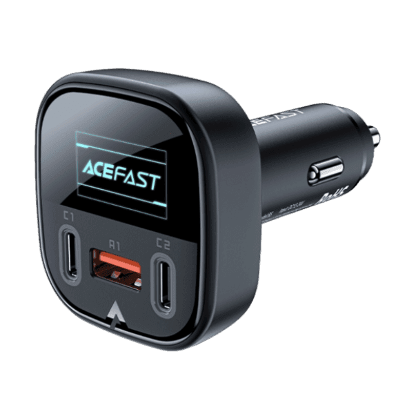 Sạc ô tô 101W (2C + A) tích hợp màn hình OLED Acefast B5 - ảnh 2